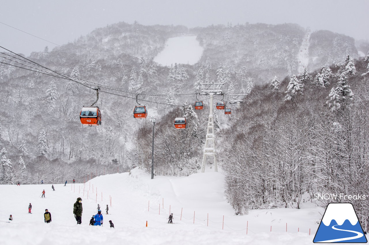 札幌国際スキー場｜待ちに待った天然雪がたっぷり！ふかふかの粉雪と戯れる、贅沢な2021-2022ウィンターシーズン『初滑り』☆